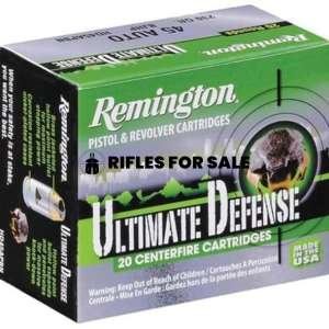 Remington Ultimate Home Defense .40 S&W 180gr, Brass Jacketed Hollow Point 20rd Box