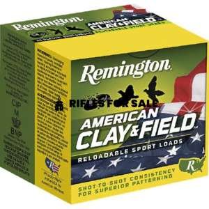 Remington American Clay & Field Sport Loads 12 Ga, 2.75", 1-1/8 oz, 8 Shot, 25rd/Box