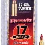 Hornady Varmint Express 17 Mach 2 17gr, V-Max 50rd Box