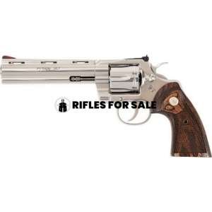 Colt Python (6") .357 Mag Revolver, Stainless - PYTHON-SP6WTS
