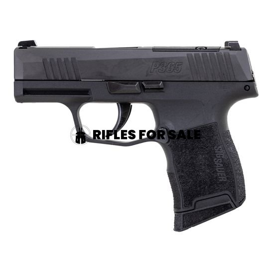 Sig P365-380 Optics Ready .380 ACP Pistol, Black - 365-380-BSS