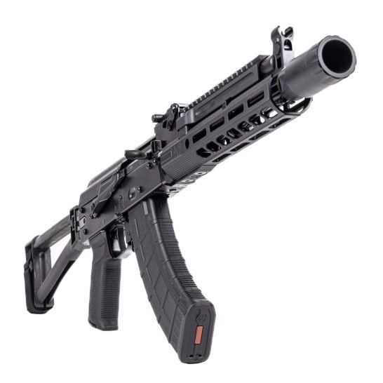 PSA AK-104 Triangle Side Folding Pistol with Triangle Brace, PSA-SLR SOLO 9.45" Rail, ALG Trigger, and Linear Comp - Image 6