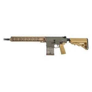 PSA Sabre-10A1 Billet 16" .308 Mid-Length w/Moss Green Receivers and Burnt Bronze Rail