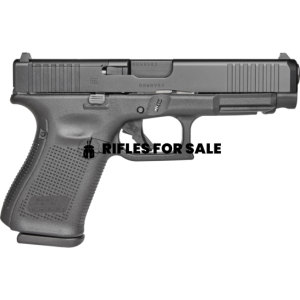Glock 49 MOS 9mm 4.49" 15rd Pistol, Black - PA495S203MOS