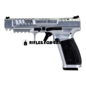 Canik SFx Rival-S 9mm Pistol 5" 18rd w/ Optic, Chrome - HG7607C-N