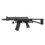 Soviet Arms 300 BLK Krink Triangle Side Folding Pistol, MK3 Krink Chassis Carbon Gray, ALG, and Soviet Arms Grip