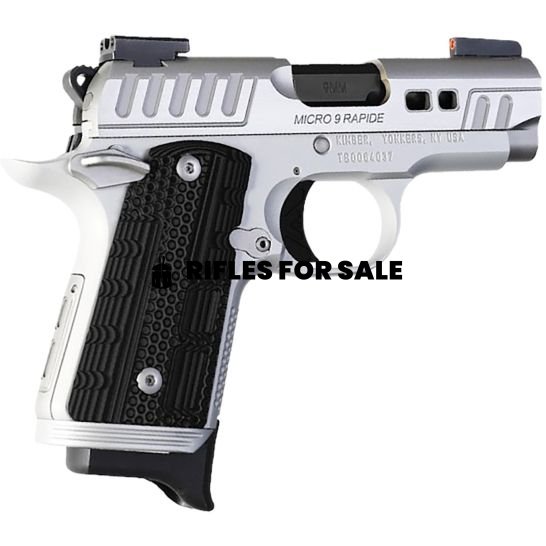 Kimber Micro 9 Rapide Frost 9mm 3.15" 7rds, Silver