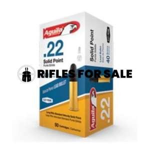 Aguila Standard 22 LR 40gr, Soft Point, 50rd Box, 100 Boxes/Case