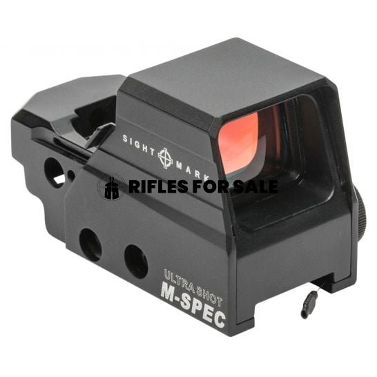 Sightmark Ultra Shot M-Spec 1x33mm x 24mm Reflex FMS Illuminated Red Dot Sight - Image 2