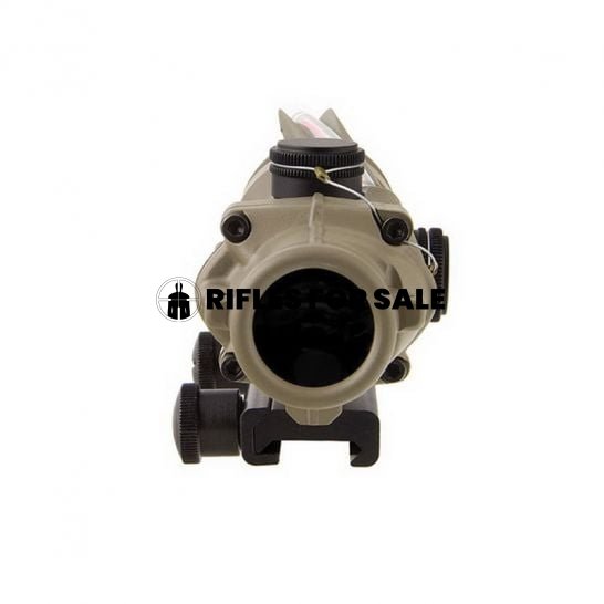Trijicon ACOG 4x32mm Dual Illuminated Red 5.56/.223 BDC Chevron Rifle Scope, Flat Dark Earth - Image 3