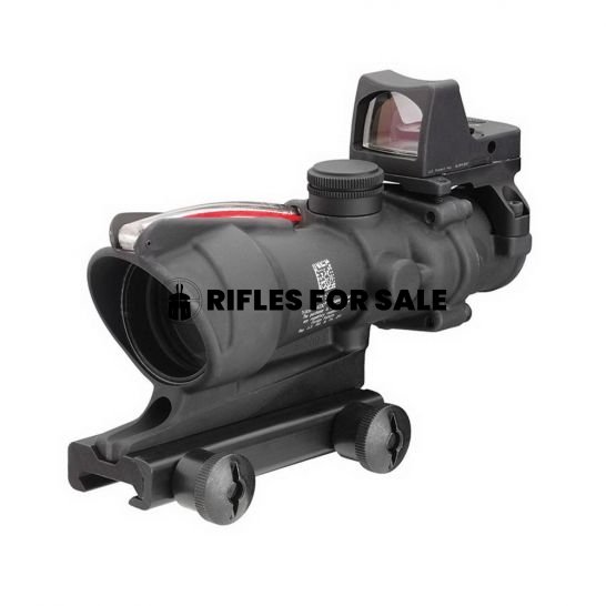 Trijicon ACOG 4x32mm Dual Illuminated Chevron .223 BDC Ballistic Red Rifle Scope w/ RMR - Image 3
