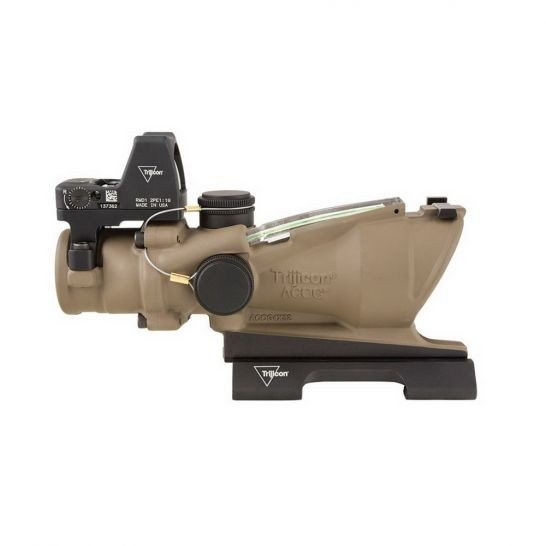 Trijicon ACOG 4x32mm Illuminated Crosshair 223/5.56 BDC Green Rifle Scope w/ RMR - Image 2