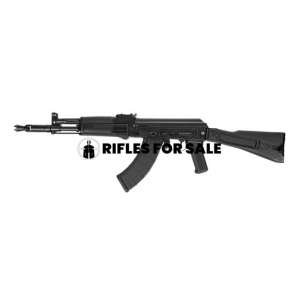 PSA AK-104 Side Folding Rifle w/Pinned and Welded Spiked Extended Booster, Black
