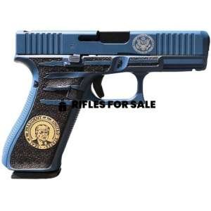 Glock G45 Gen5 MOS Trump 9mm 4.02" 17rds Pistol, Presidential Blue