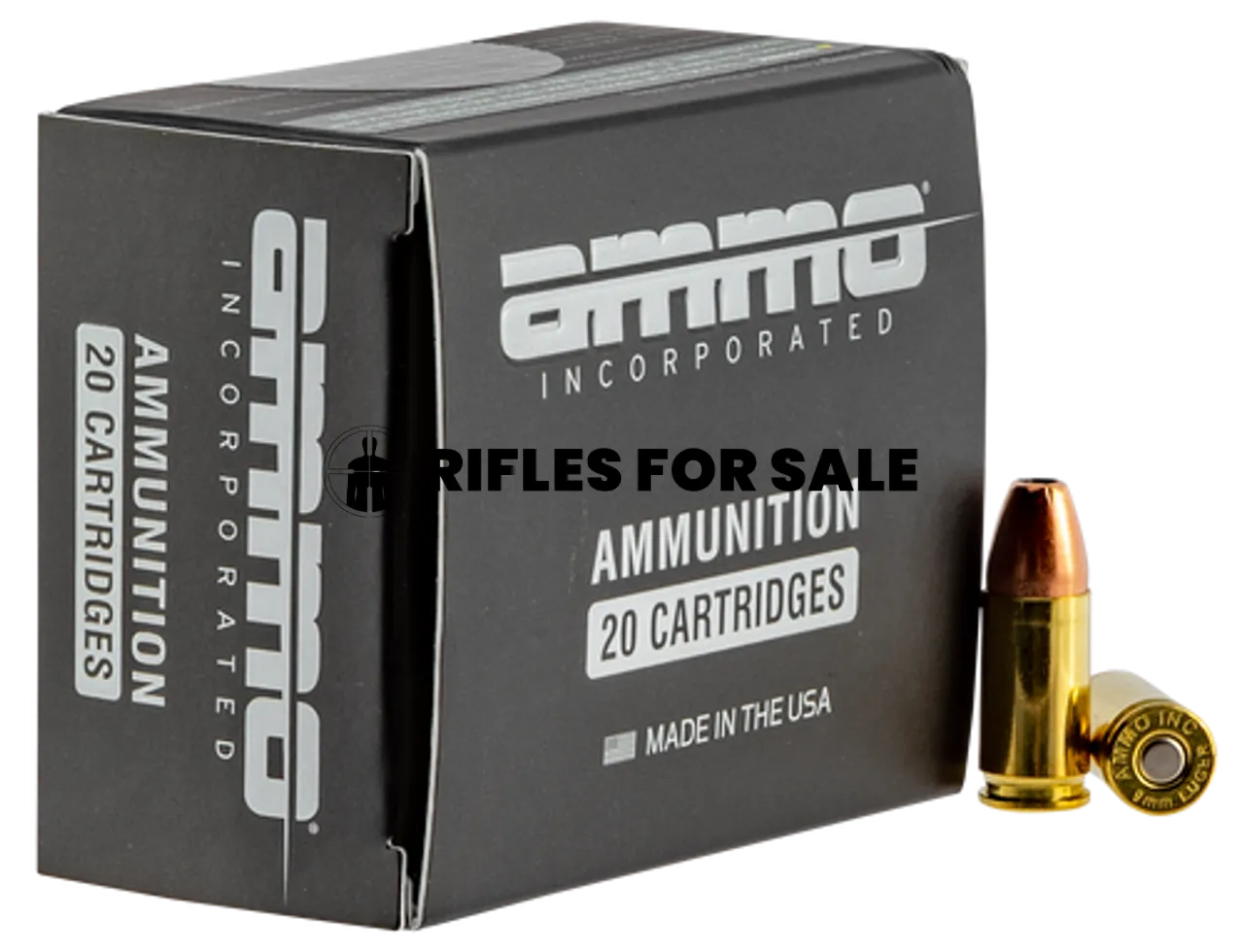 Ammo Inc .38 Special 125gr, Jacketed Hollow Point, 20rd Box