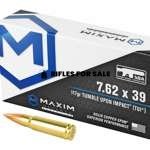 Maxim 7.62X39mm 117gr TUI Ammo, 20rd Box