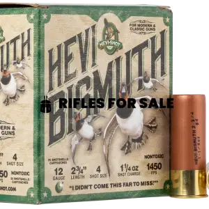 Hevishot Hevi-Bismuth Waterfowl 12 Ga, 2.75", 1 1/4oz, 4 Shot, 25rd Box