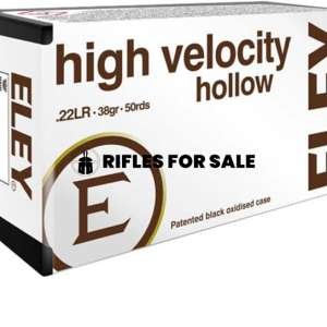 Eley High Velocity .22 LR, 38gr, Hollow Point, 50rd Box