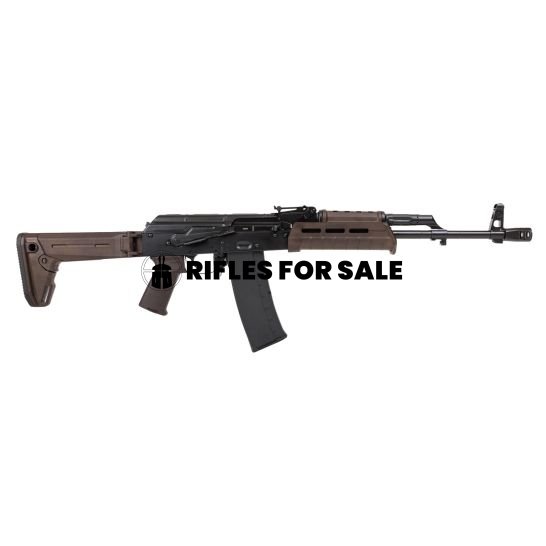 PSA AK-101AKM Moe Plum Rifle with Toolcraft Bolt, Trunnion, and Carrier - Plum