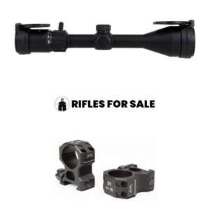 Sig Sauer Buckmaster 3-9x50mm Hellfire Rifle Scope & Sig Sauer Buckmaster High Profile Scope Rings