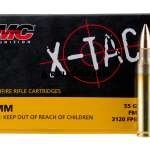 PMC X-Tac 5.56x45 NATO, 55gr, FMJBT, 20rd Box