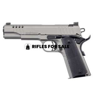 Auto Ordnance 1911 5" 7rds .45 ACP Pistol With Night Sights, Stainless Steel - 1911TCAC6N