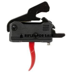 Rise Armament RA-140 Super Sporting Trigger Black/Red Curved