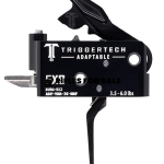 TriggerTech FX-9 Trigger, Adaptable, Black PVD Two-Stage Flat 3.50-6 lbs