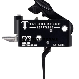 TriggerTech FX-9 Trigger, Adaptable, Black PVD Two-Stage Flat 3.50-6 lbs
